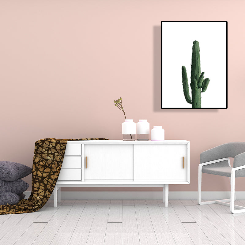 Sikunuo | Tropical Plant Cactus Wall Decoration Green Texture Surface Canvas Print for Living Room