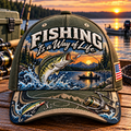 Fishing Is a Way of Life Baseball Cap