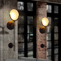 Sikunuo | Torch Wall Lamp Modern 1 Head Wall Lighting with Clear Glass Panel for Living Room