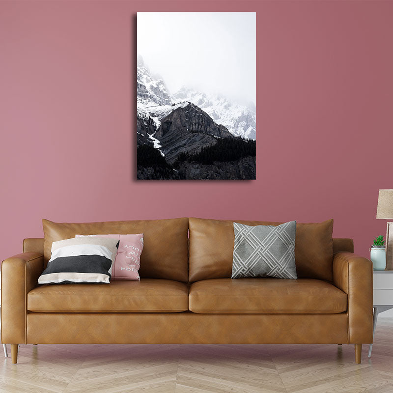 Sikunuo | Textured Landscape Art Print Tropical Canvas Wall Decoration for Living Room