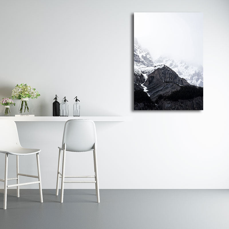 Sikunuo | Textured Landscape Art Print Tropical Canvas Wall Decoration for Living Room