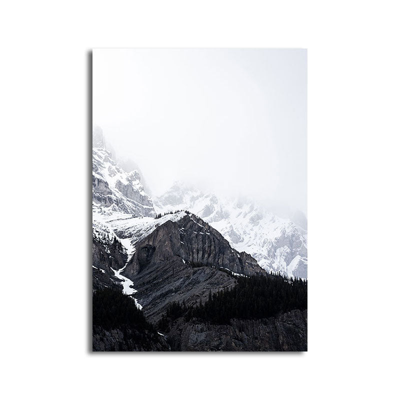 Sikunuo | Textured Landscape Art Print Tropical Canvas Wall Decoration for Living Room