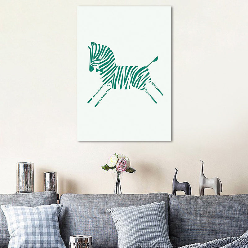 Sikunuo | Tropical for Teenagers Canvas Art Animal Bright Color Wall Art Prints, Multiple Size Options