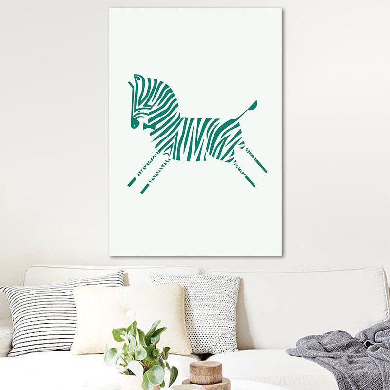 Sikunuo | Tropical for Teenagers Canvas Art Animal Bright Color Wall Art Prints, Multiple Size Options