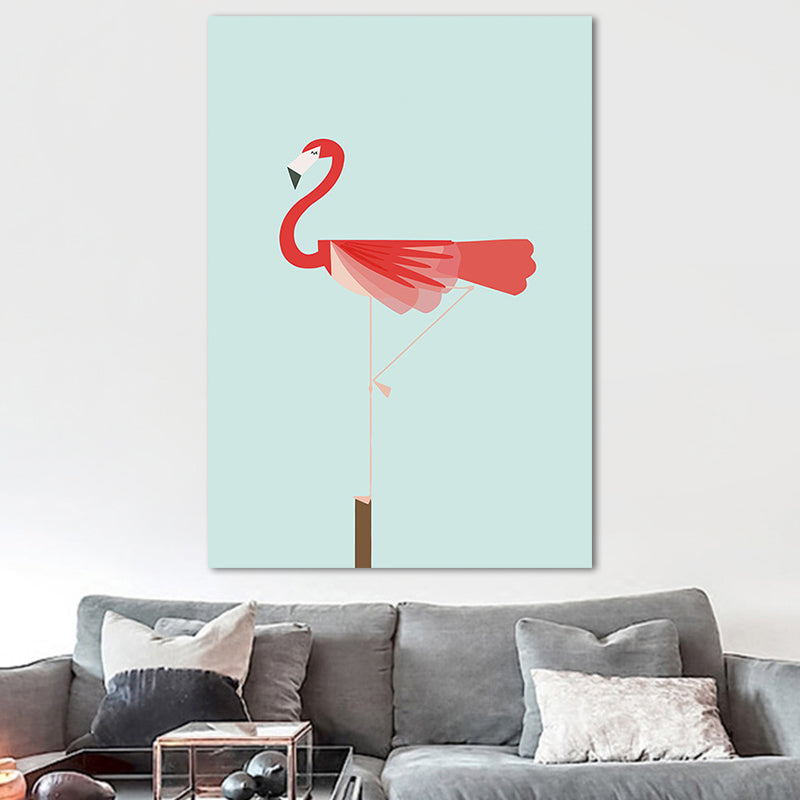 Sikunuo | Tropical for Teenagers Canvas Art Animal Bright Color Wall Art Prints, Multiple Size Options