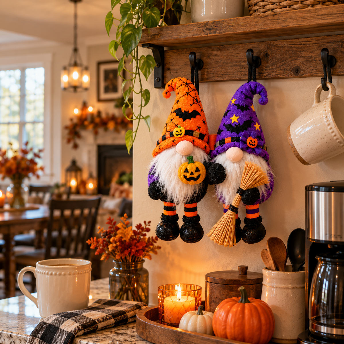 Halloween Handle Huggers – Plush Fridge & Rail Decor