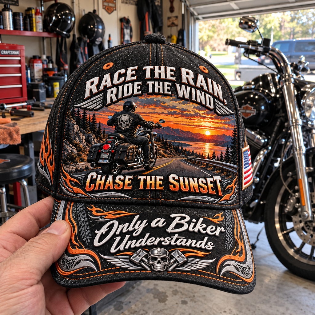 Only a Biker Understands – Vintage Motorcycle Baseball Cap
