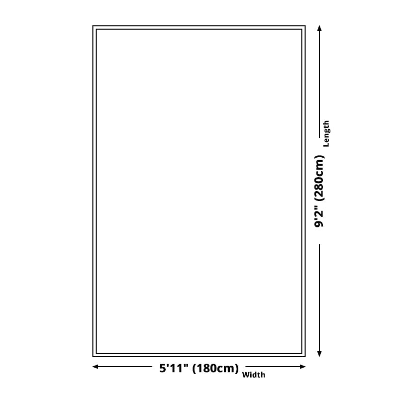 Sikunuo | Green and Gray Color Block Carpet Polyester Modern Carpet Washable Non-Slip Pet-Friendly Area Rug for the Living Room