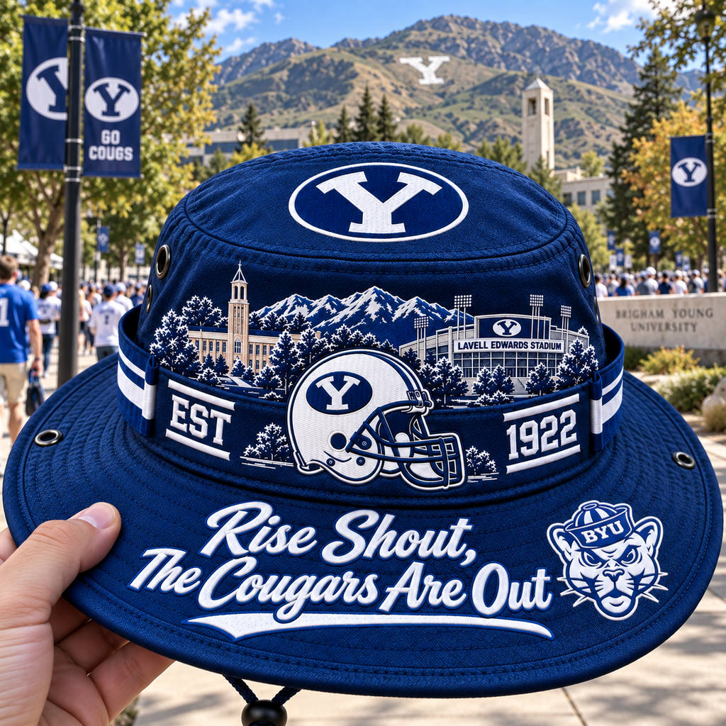 Rise Shout, The Cougars Are Out Boonie Hat