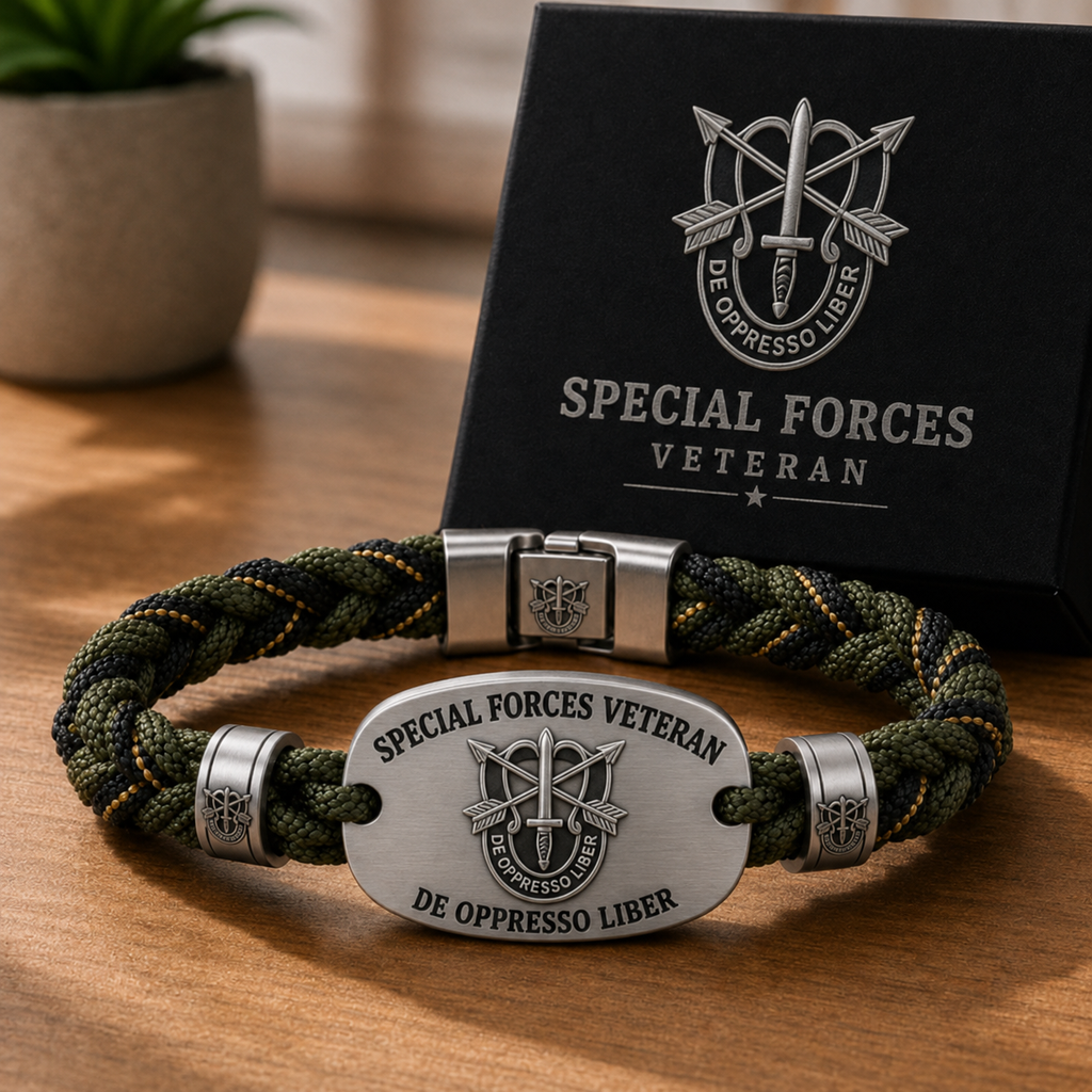 Elite Forces Veteran Honor Bracelet