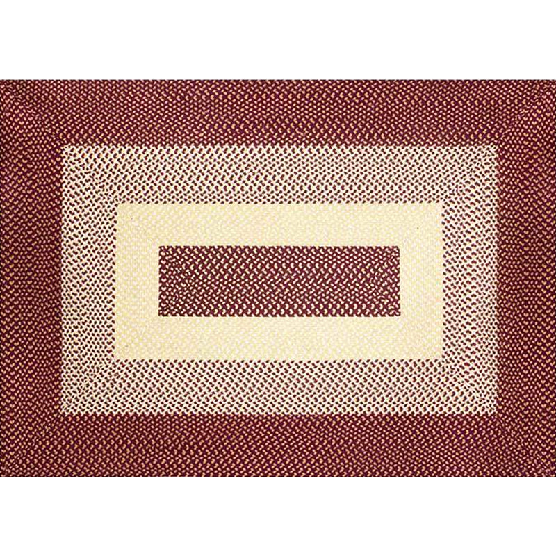 Sikunuo | Unique Rustic Floor Mat Cotton Geometric Pattern Rug Washable Pet Friendly Non-Slip Carpet for Living Room