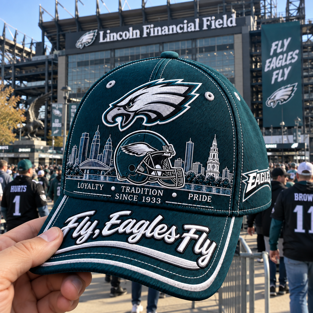 Fly, Eagles, Fly Commemorative Baseball Cap