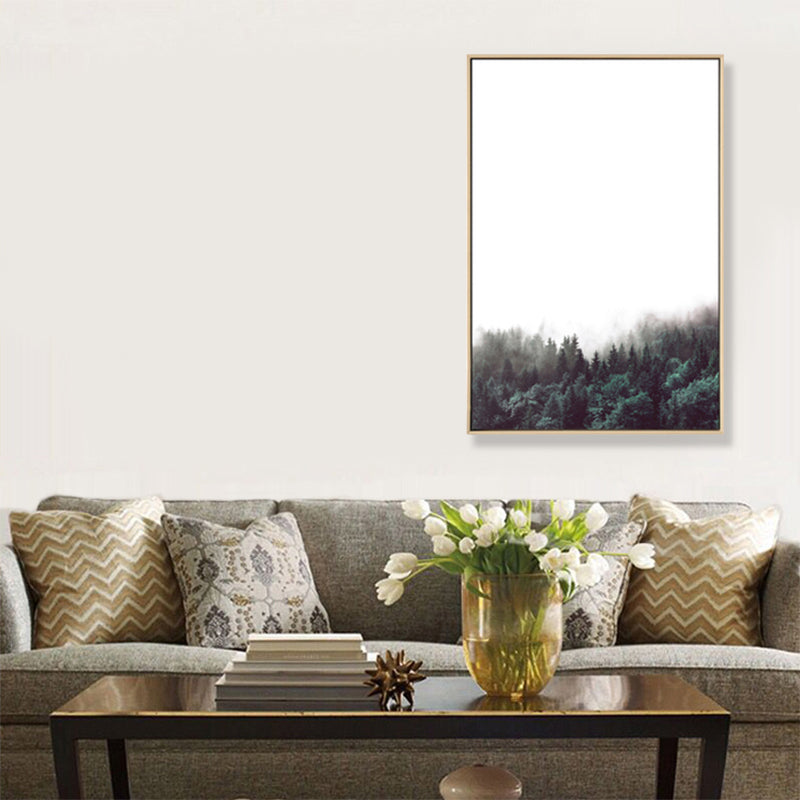 Sikunuo | Mysterious Forest Canvas Wall Decoration for Seating Area Photo Landscape Wall Decoration
