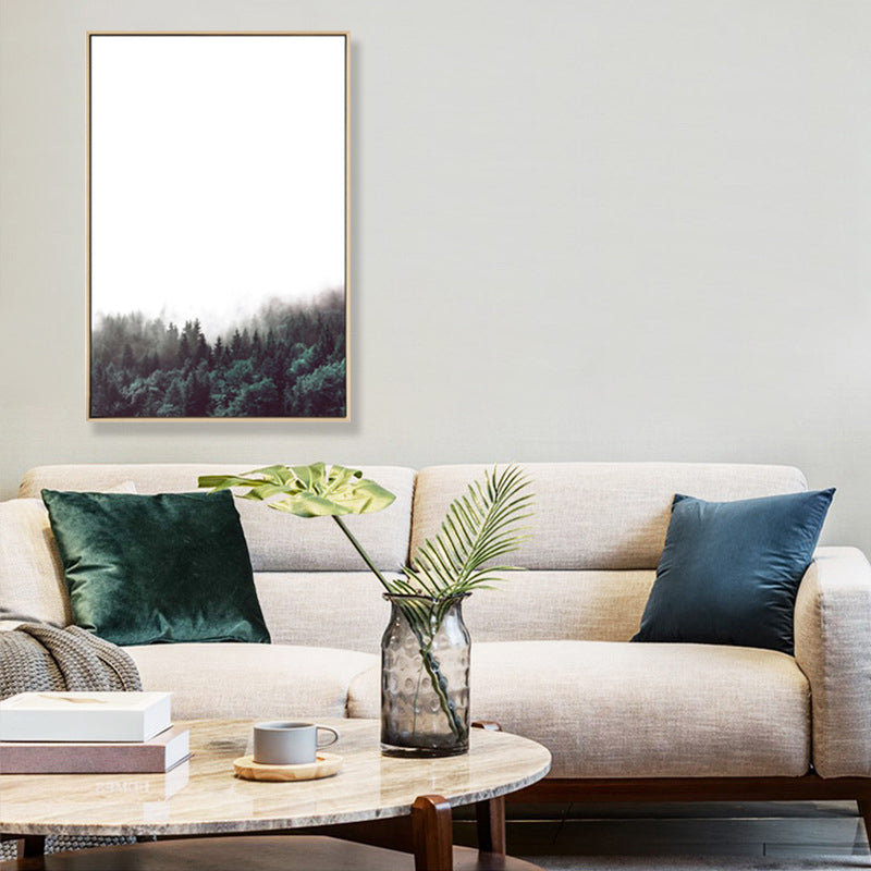 Sikunuo | Mysterious Forest Canvas Wall Decoration for Seating Area Photo Landscape Wall Decoration