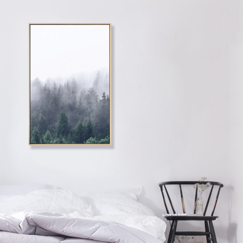 Sikunuo | Mysterious Forest Canvas Wall Decoration for Seating Area Photo Landscape Wall Decoration