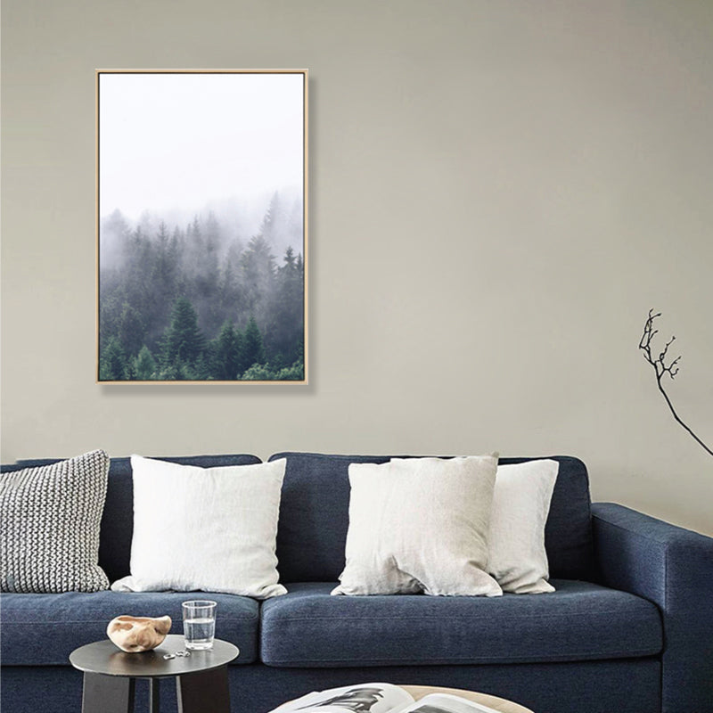 Sikunuo | Mysterious Forest Canvas Wall Decoration for Seating Area Photo Landscape Wall Decoration