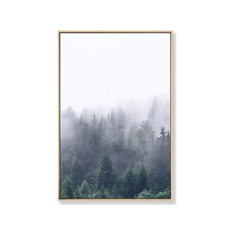 Sikunuo | Mysterious Forest Canvas Wall Decoration for Seating Area Photo Landscape Wall Decoration
