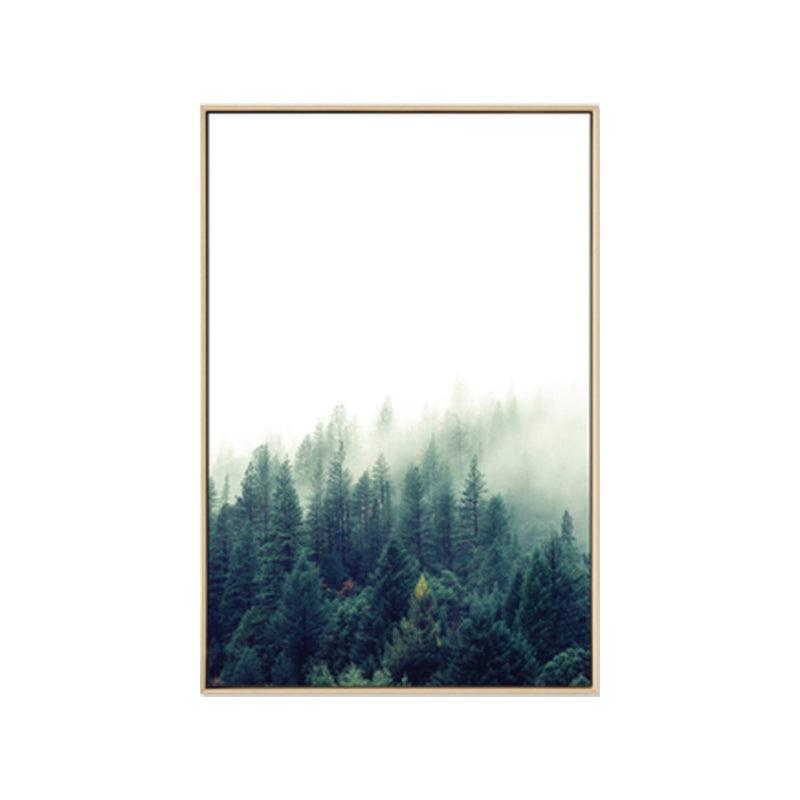 Sikunuo | Mysterious Forest Canvas Wall Decoration for Seating Area Photo Landscape Wall Decoration