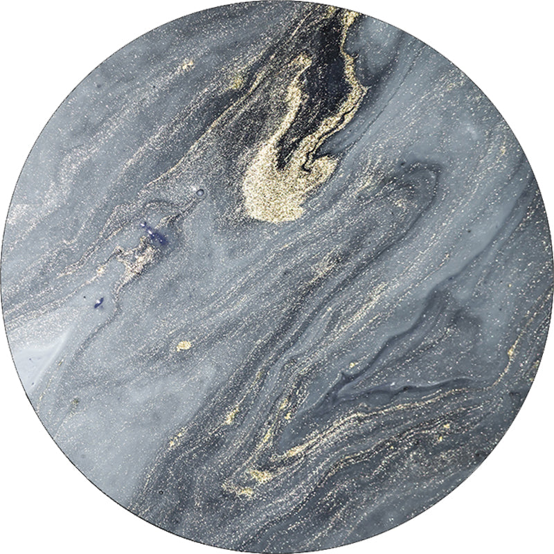 Sikunuo | Gray abstract carpet Polyester Modernism carpet washable non-slip backing carpet for decoration