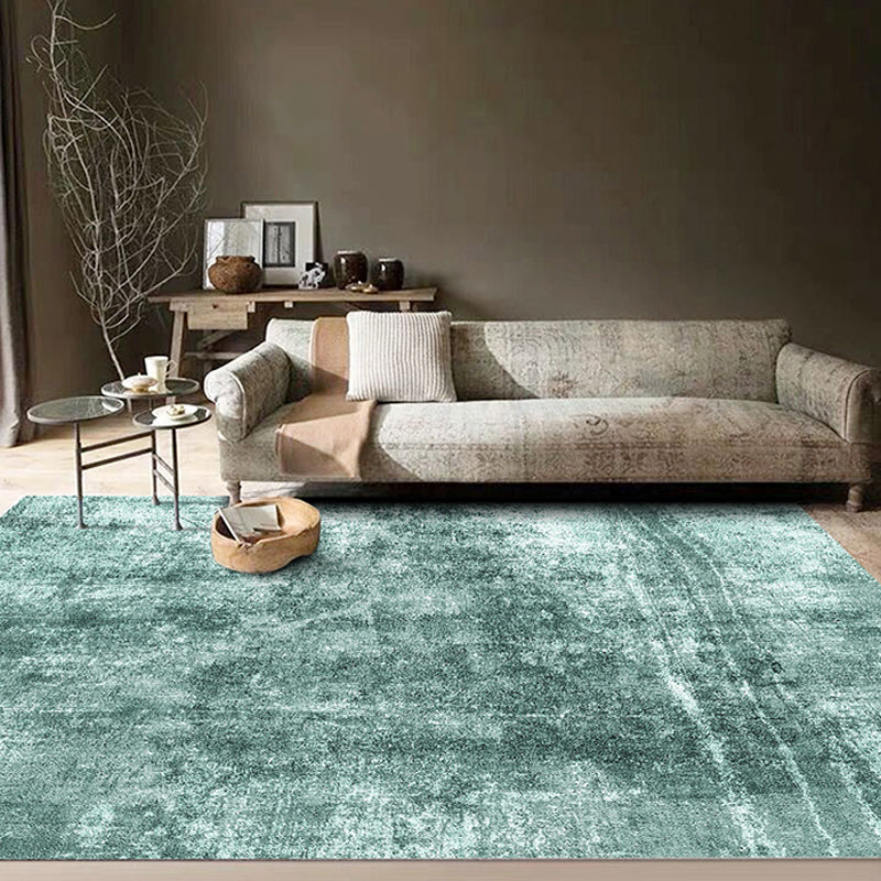 Sikunuo | Bedroom Rug Shabby Chic abstract pattern rug Polyester machine washable non-slip back rug