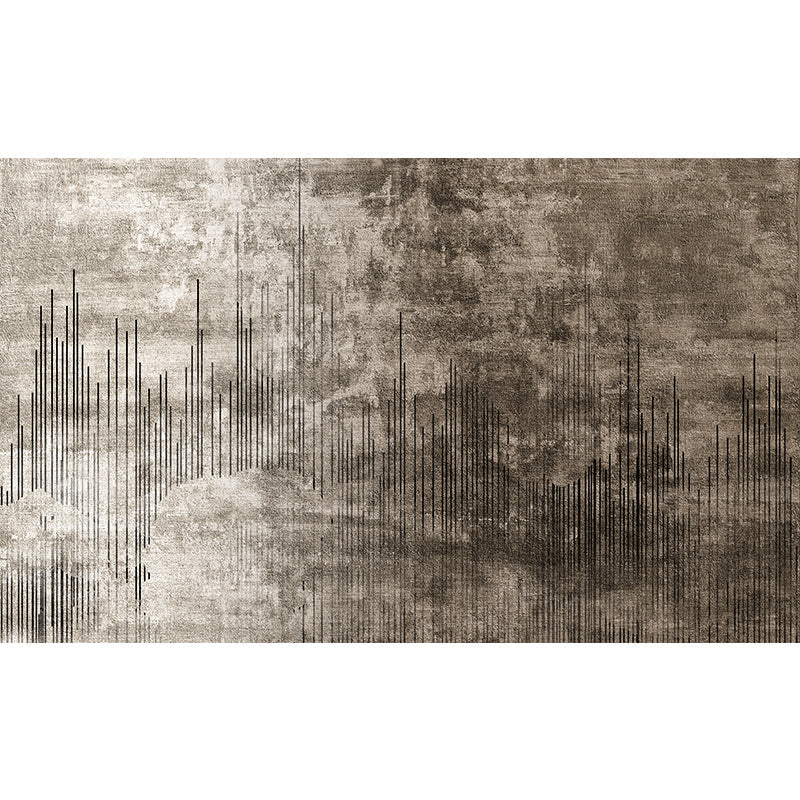 Sikunuo | Bedroom Rug Shabby Chic abstract pattern rug Polyester machine washable non-slip back rug