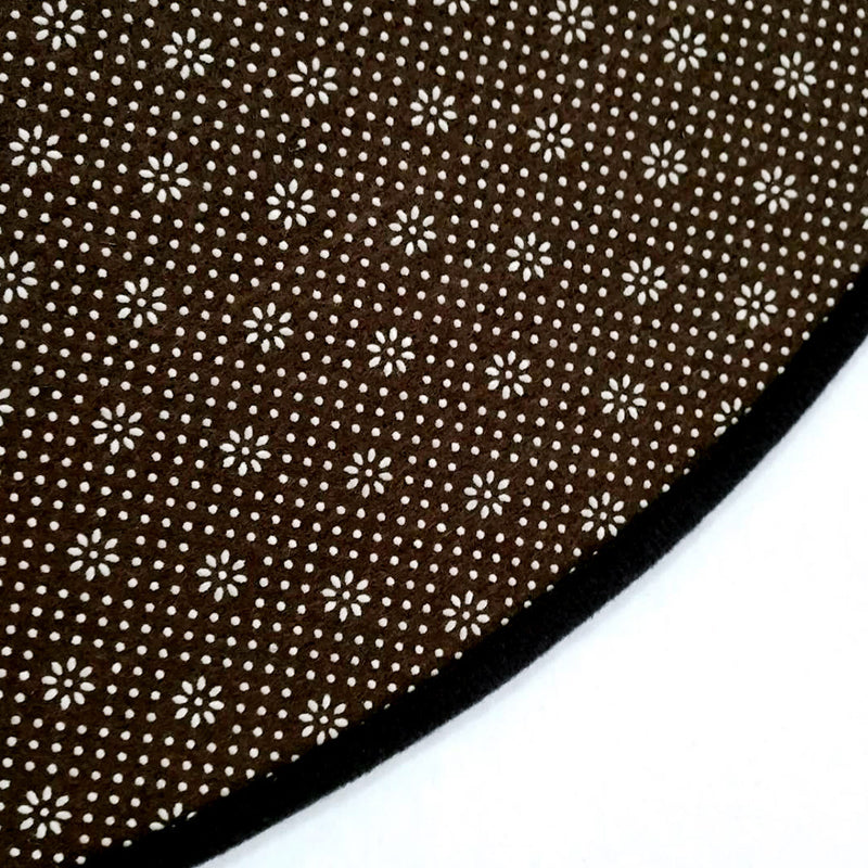 Sikunuo | Tribal Geometry Ogee Pattern Carpet Red Moroccan Carpet Polyester pet-friendly washable non-slip area rug for decoration