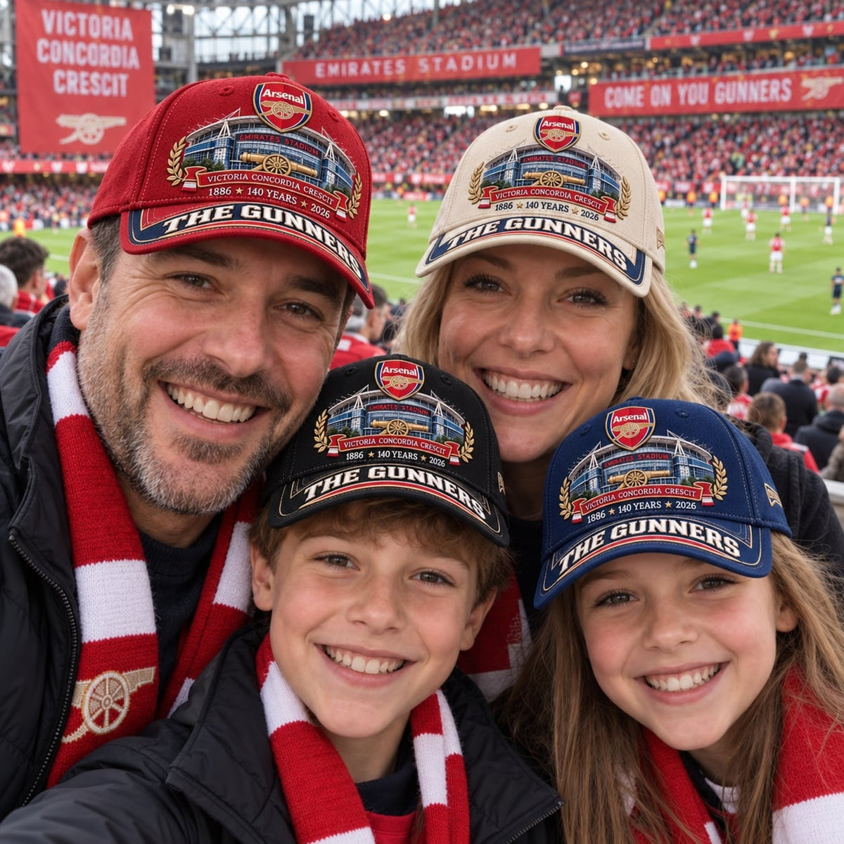 “The Gunners” 1886–2026 140th Anniversary Commemorative Cap