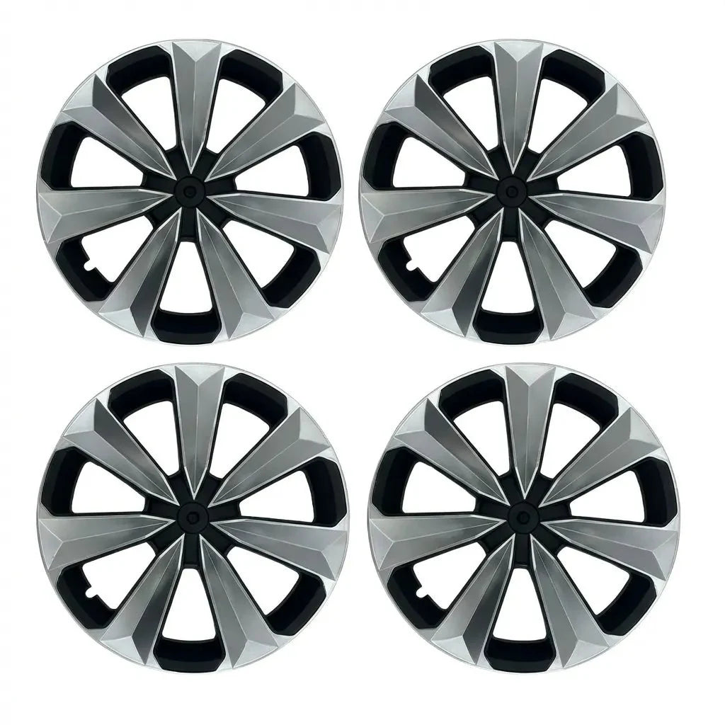 19” Gemini Wheel Covers for Model Y – Turbo Style Full Rim Protection | Sikunuo
