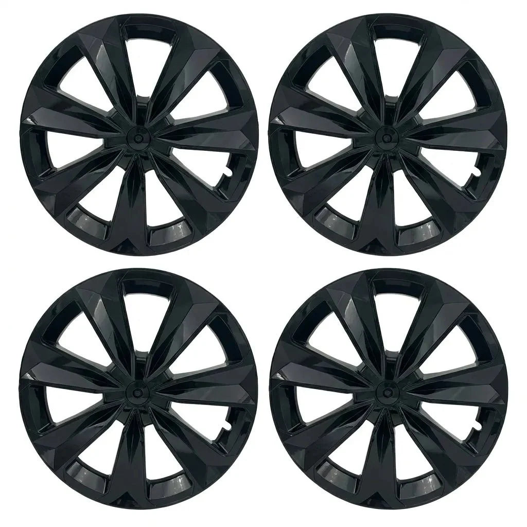 19” Gemini Wheel Covers for Model Y – Turbo Style Full Rim Protection | Sikunuo