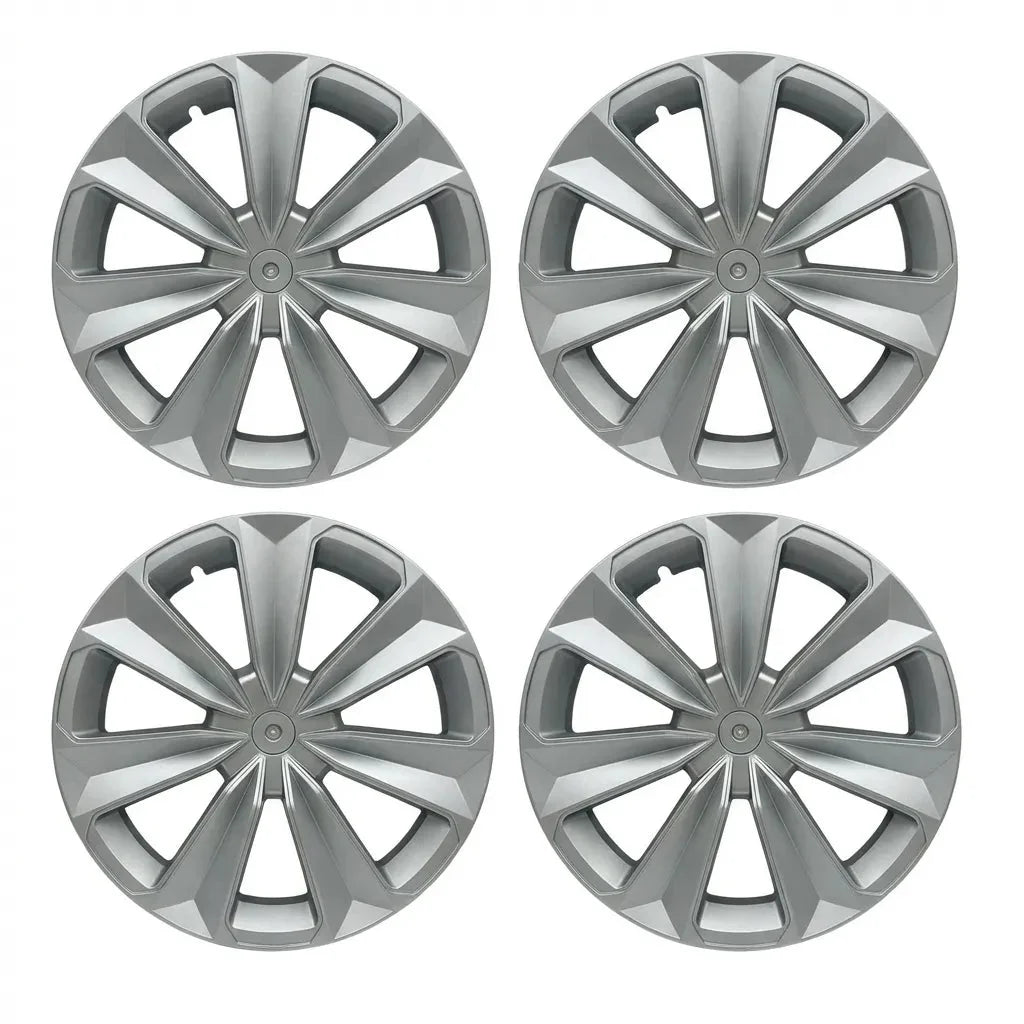 19” Gemini Wheel Covers for Model Y – Turbo Style Full Rim Protection | Sikunuo