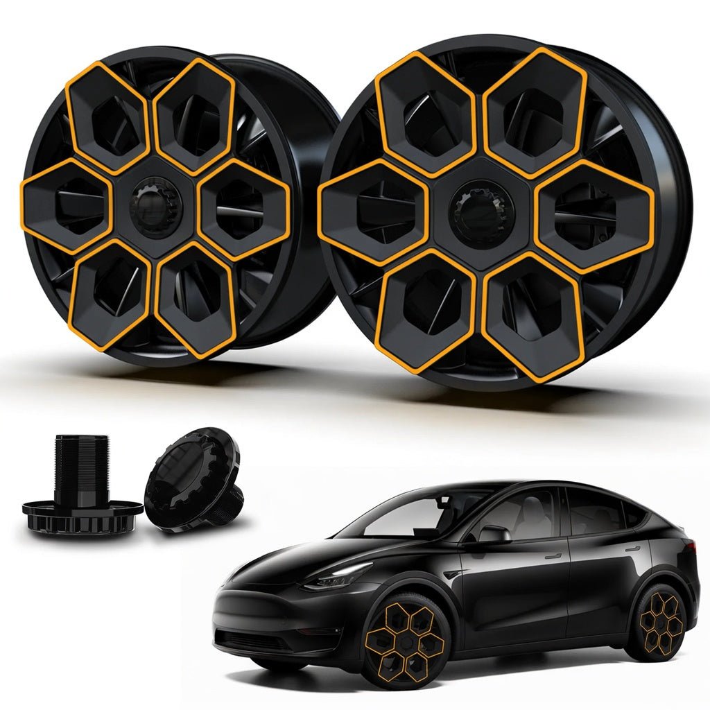 19" Hexa Honeycomb Wheel Covers for Model Y / Model Y Juniper | Sikunuo