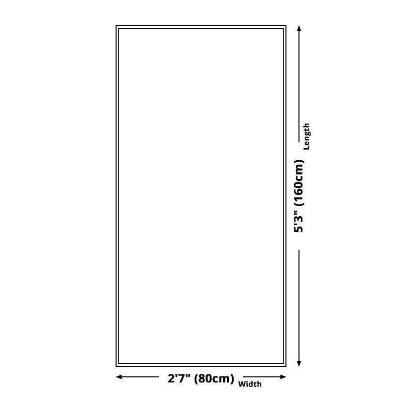 Sikunuo | Kids Animal Wallpaper Multicolor Polyester Rug Non-Slip Back Washable Pet-Friendly Rug for Home