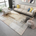 Sikunuo | Unique Abstract Rug Modernism Rug Polyester Machine Washable Non-Slip Pet Friendly Carpet for Living Room