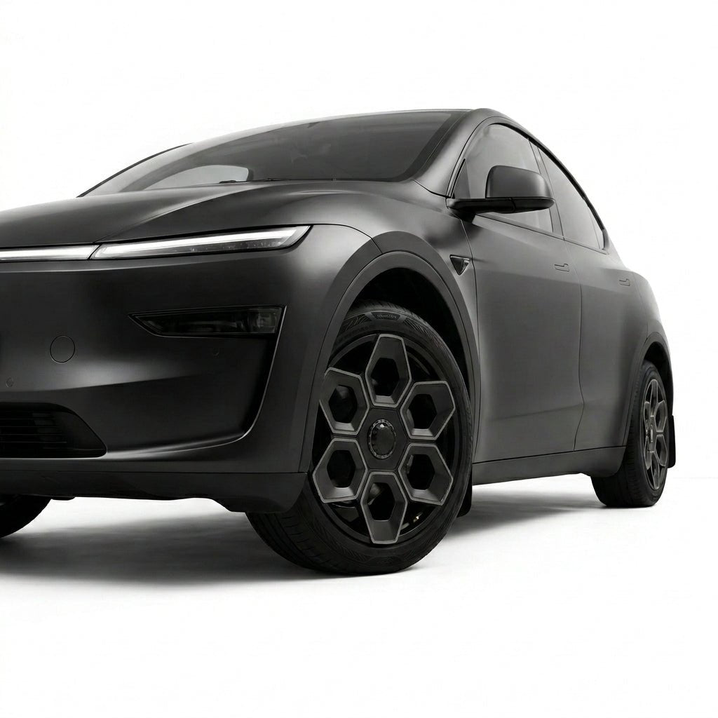 19" Hexa Honeycomb Wheel Covers for Model Y / Model Y Juniper | Sikunuo