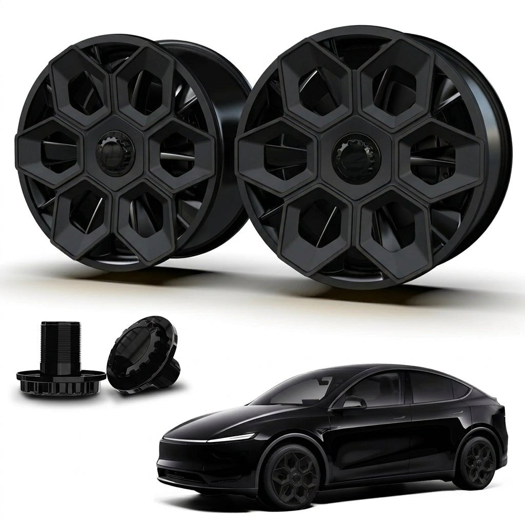 19" Hexa Honeycomb Wheel Covers for Model Y / Model Y Juniper | Sikunuo