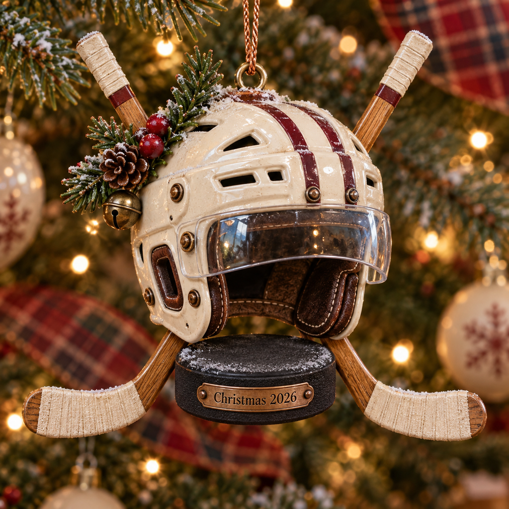2026 Hockey Christmas Ornaments