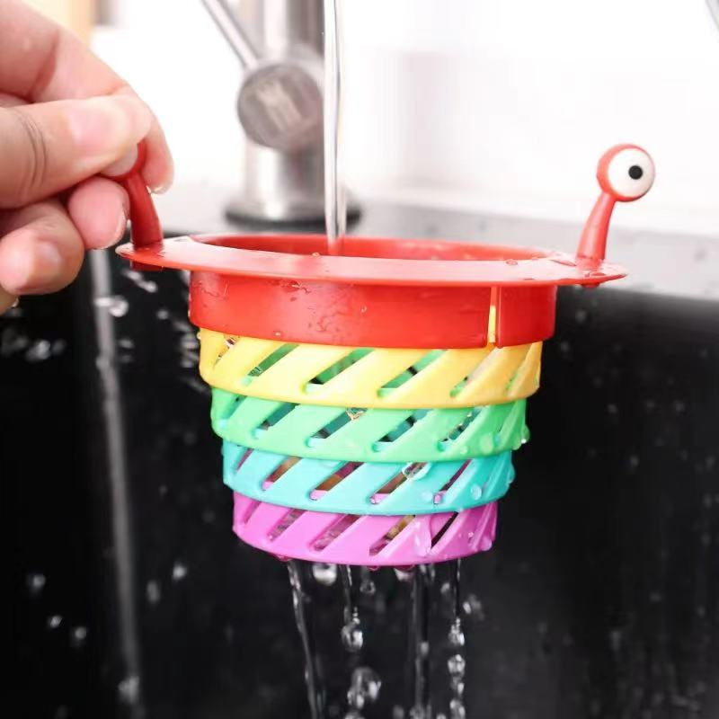 Sikunuo | Little Monster Colorful Foldable Sink Strainer Basket