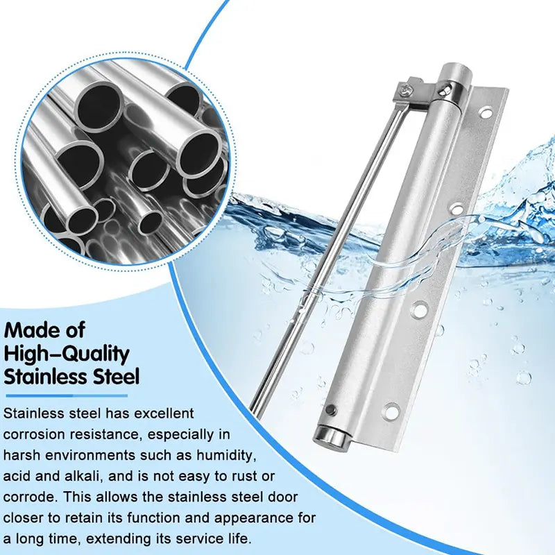 Sikunuo | Automatic door hinge with self-reset – Safe & Quiet