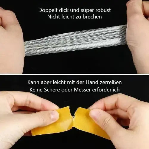 Sikunuo | Double-Sided Transparent All-Purpose Tape - Can be removed without residue