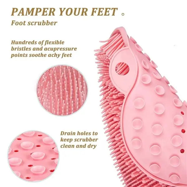 Sikunuo | Shower mat with foot & back massage – Cleans, massages and relaxes!