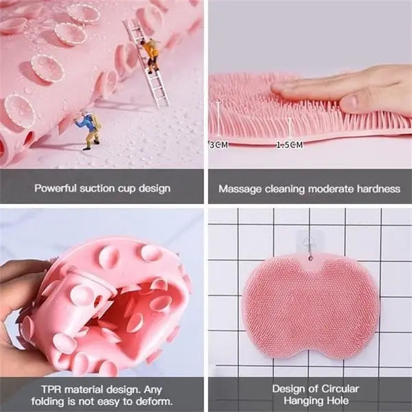 Sikunuo | Shower mat with foot & back massage – Cleans, massages and relaxes!