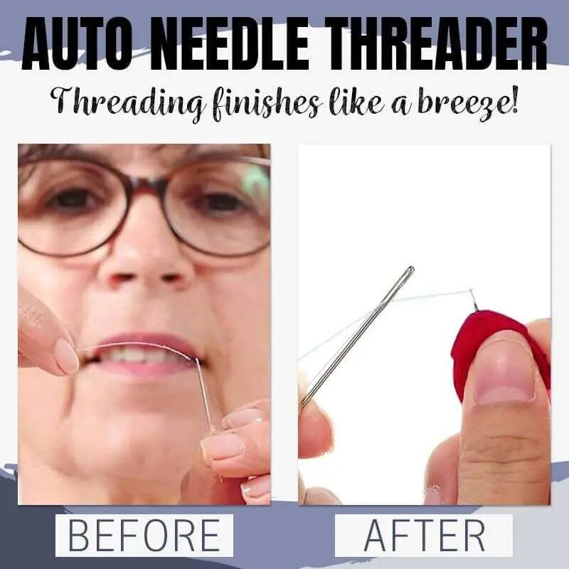 Sikunuo | Simple Needle Threader – No Frustration & No Eye Strain