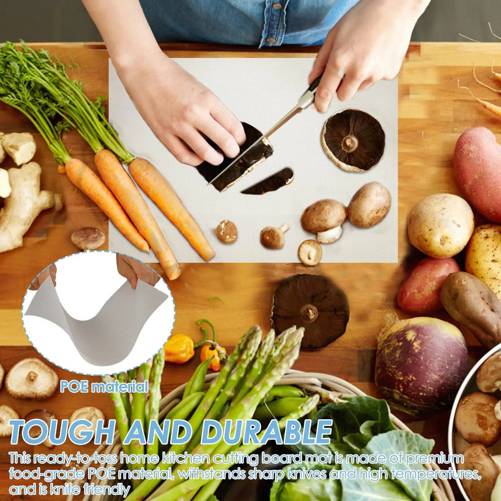 Sikunuo | Disposable Cutting Mat – Effortless & Hygienic Food Preparation Anywhere
