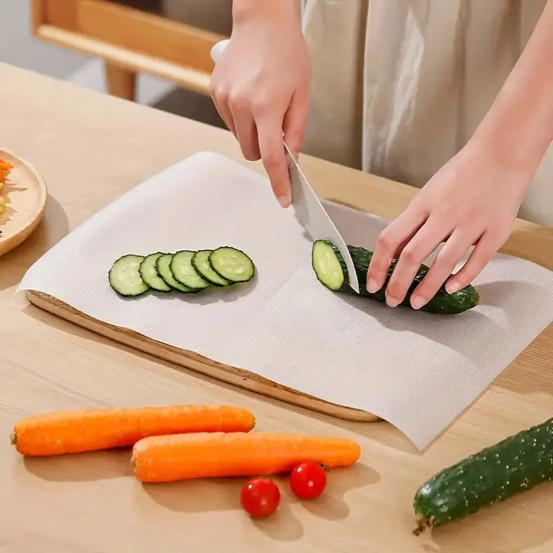 Sikunuo | Disposable Cutting Mat – Effortless & Hygienic Food Preparation Anywhere