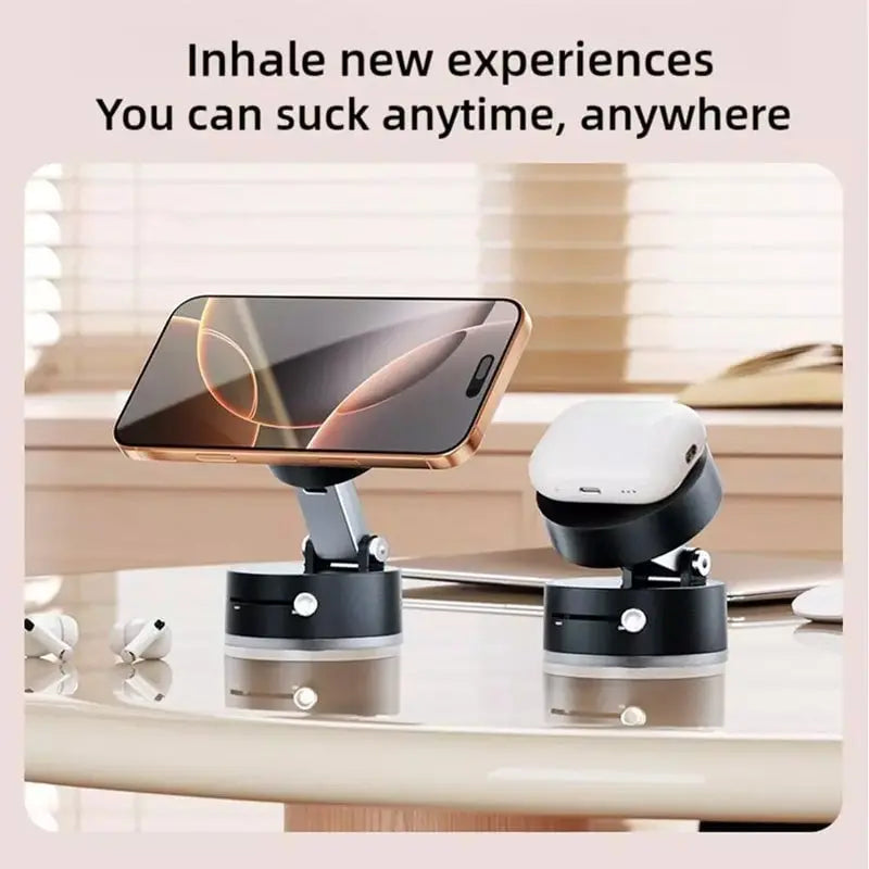 Sikunuo | Foldable Magnetic Phone Holder with Strong Vacuum Adhesion