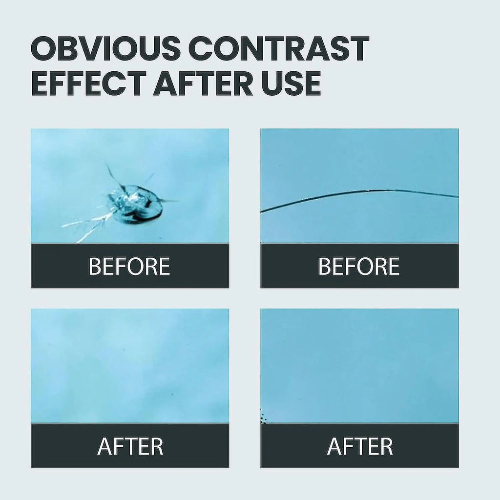 Sikunuo | Glass Repair Kit – Restore glass surfaces to perfect clarity