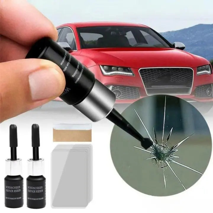 Sikunuo | Glass Repair Kit – Restore glass surfaces to perfect clarity