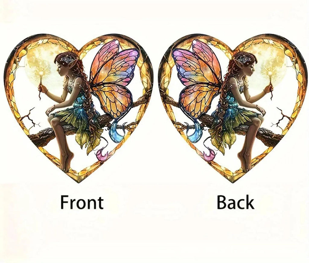 Sikunuo | Heart-shaped Elf Light Catcher – Enchanting Home Decoration