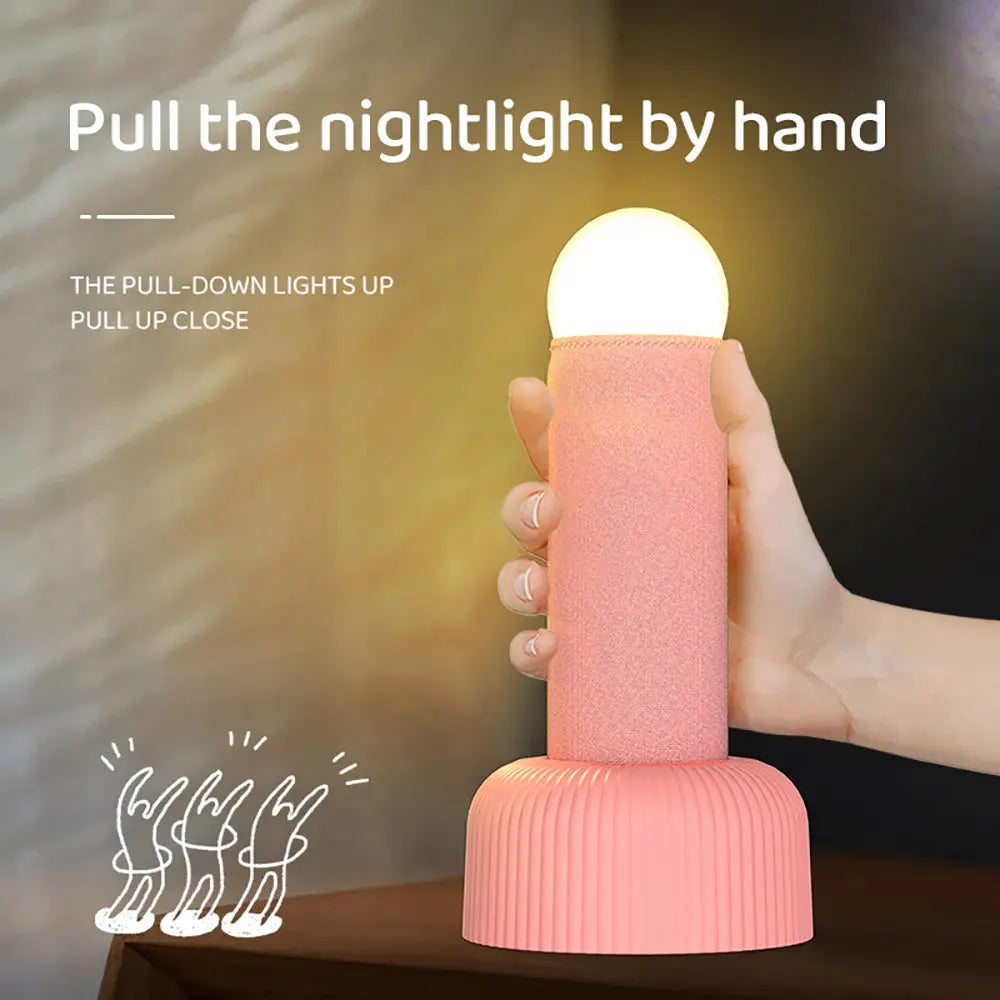 Sikunuo | Creative Hand-Pull Nightstand Lamp
