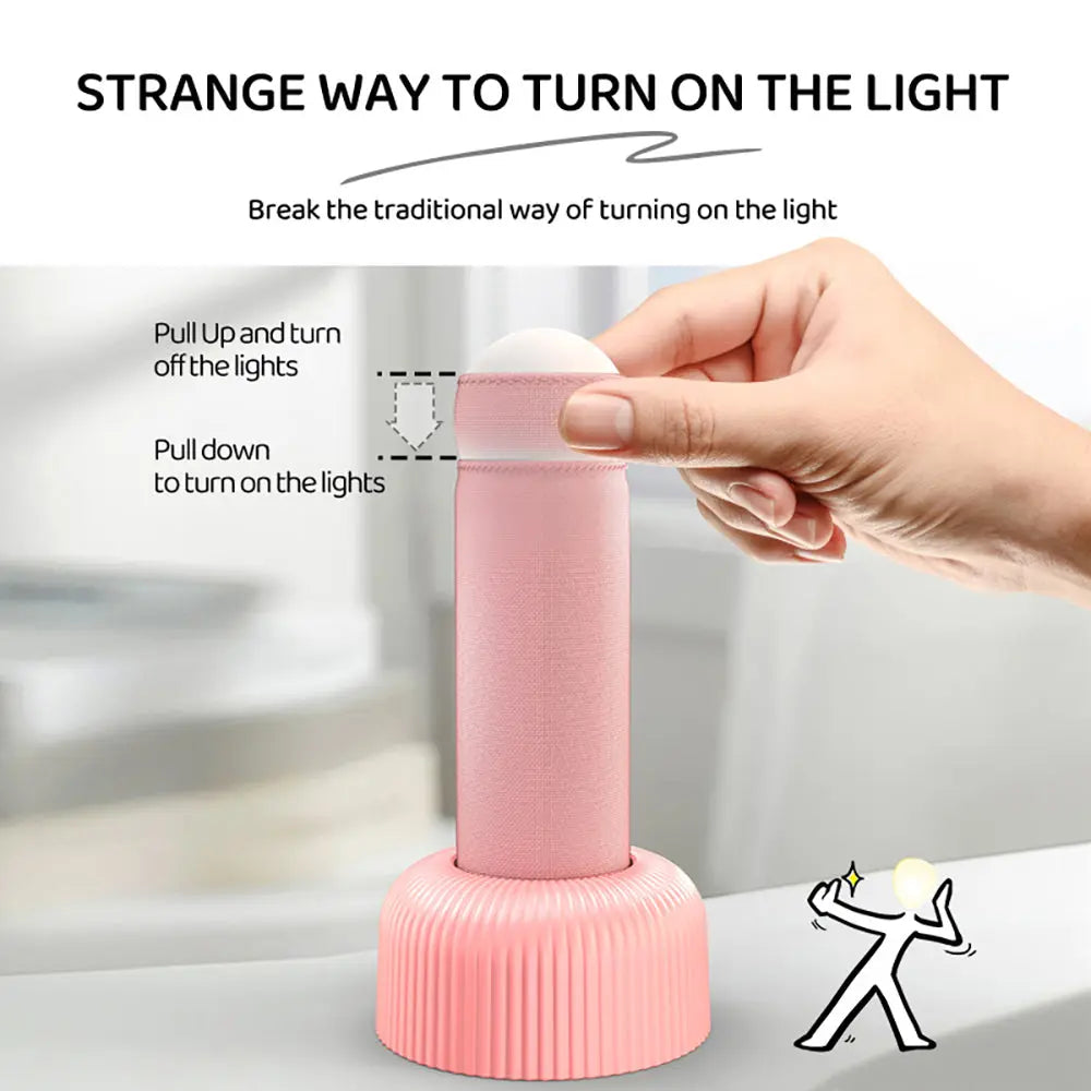 Sikunuo | Creative Hand-Pull Nightstand Lamp